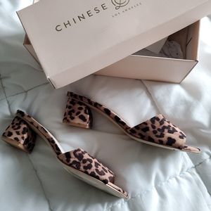 Chinese Laundry Leopard Rizzo Mule